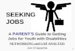 Parent's Guide: Get Jobs for Youth with Disabilities