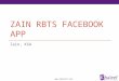 Zain RBTs Facebook App