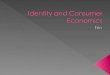 Identity and consumer economics[1]