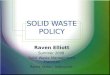 Solid Waste Policy Presentation