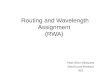 Routing And Wavelength Assignment - Computer Networks