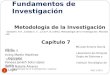 Capitulo7 investigacion