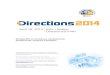 Directions2014#1 - Материалы презентаций