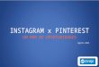Instagram & Pinterest - Um mar de oportunidades