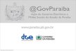 @GovParai - Ação de Governo Eletrônico e Mídias Sociais do Estado da Paraíba