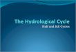 Full and Half Hydrological Cycle
