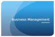 Business Management Y11