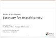 Strategy for practitioners