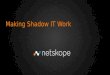 Netskope — Shadow IT Is A Good Thing