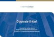 Corporate United General Summary