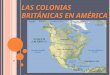 Colonias británicas en américa