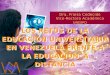 LOS RETOS DE LA EDUCACIÓN UNIVERSITARIA EN VENEZUELA FRENTE A LA EDUCACION  A DISTANCIA