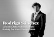 SND Lifetime achievement award for Rodrigo Snchez