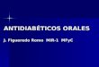 Antidiab©Ticos Orales