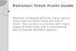 Pakistani Fresh Fruits Guide