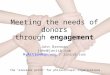 Meeting the needs of donors through engagement