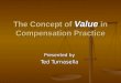 The Concept Of Value In Compensation Practice