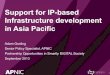 Support for IP-based infrastrucutre development - Preparatory Meeting of Connect Asia Pacific Summit