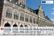 Diseminare mobilitate Comenius - BELGIA - Using video to support lifelong learning
