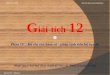 GIAI TICH 12-PhanIV- Do thi ham so &chuyen truc