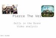Video analysis (Pierce the veil Bull in the Bronx)