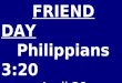 04 April 29, 2012 Philippians, Chapter 3, Verse 20