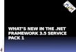 What's new in .NET Framework 3.5 SP 1