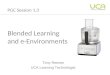 PGC1.3 Blended Learning & e-Environments