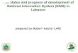 Lebanon Report 2009