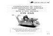 Manual de Instrucciones Cortadora de disco Benza CR 350