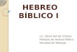 Hebreo bíblico i   alefato 2011