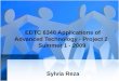 Edtc6340 Connection with Administrators - Multimedia Presentation
