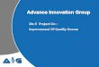 Advanced Innovation Group | Improvement in Quality Score