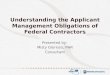 Understanding the Applicant Management Obligations of Federal Contractors