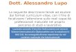 Descrizione Professionale Dott. Alessandro Lupo