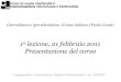Giornalismo e ipertelevisione. Il caso italiano (1a Lezione)