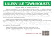 Lillesville townhouses for sale