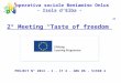 2° Meeting "Taste of Freedom" / Presentations on Project activities - Porto Azzurro (Isola d'Elba, Italia)