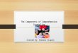 The components of comprehensive counseling