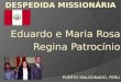 DESPEDIDA MISSIONÁRIA - PERU