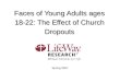 Church Dropouts: Faces Of Young Adults Ages 18-22