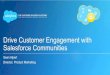 Drive Customer Engagement with Salesforce Communities