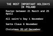 How do we celebrate holidays in Poland? - presentation