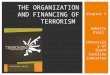C03.8 organization & financing of terrorism