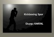 Kickboxing Sport