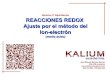 REDOX método del ion - electrón (medio ácido)