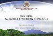 Tajuk 1  pkmbgn sistem pendidikan di malaysia