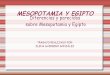 mesopotamia y egipto