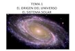 Tema 1. El origen del universo. El sistema solar