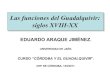 Las funciones del Guadalquivir